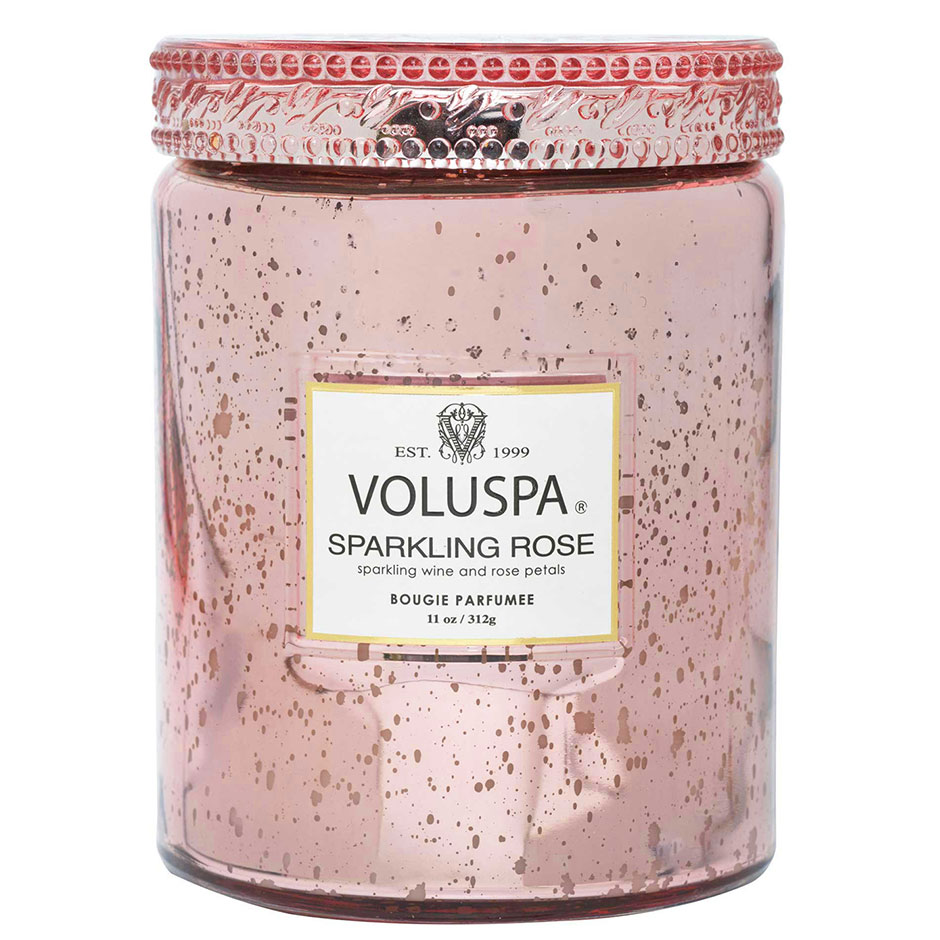 Large Jar Candle Sparkling Rose