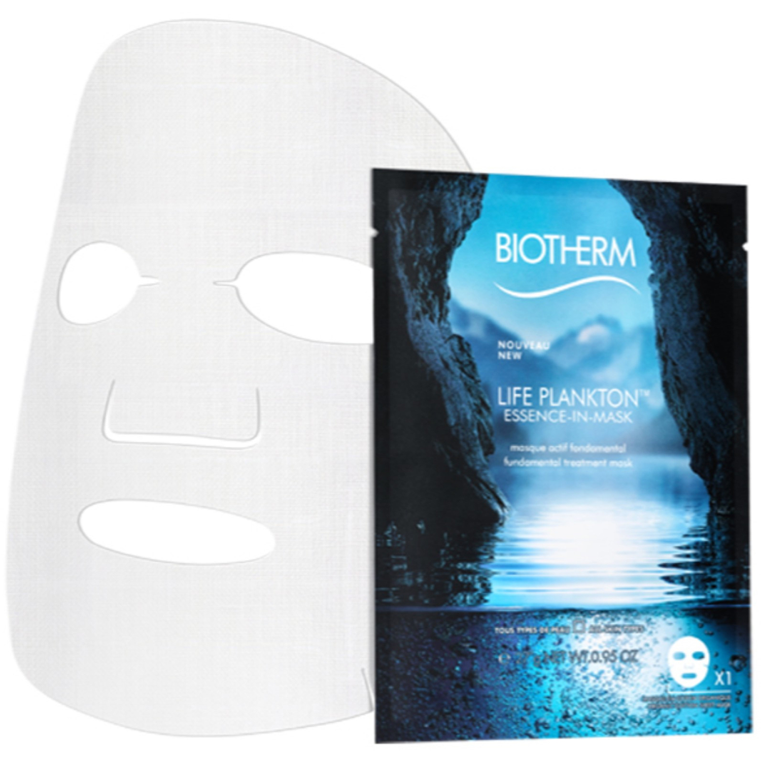 Biotherm Life Plankton Elixir Sheet Mask - 162 ml