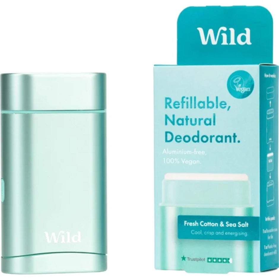 Deo Fresh Cotton & Sea Salt, 40 g Wild Damdeodorant