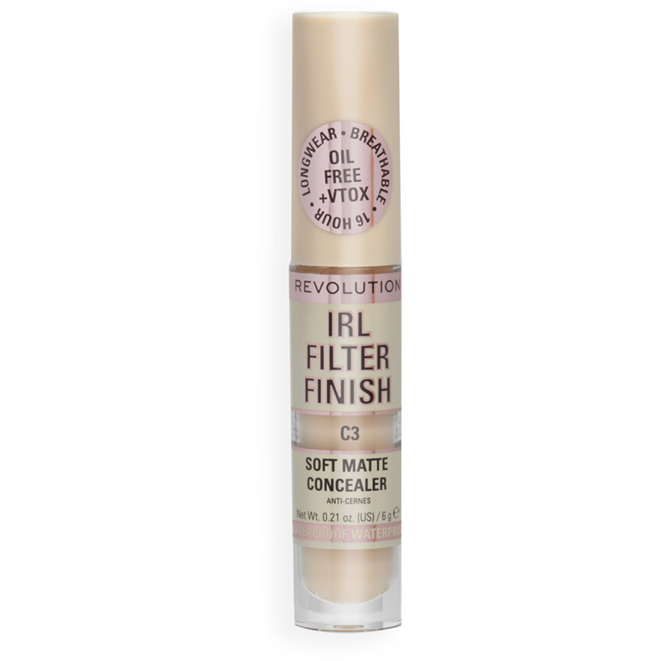 Makeup Revolution IRL Filter Finish Concealer C3 - 6 g