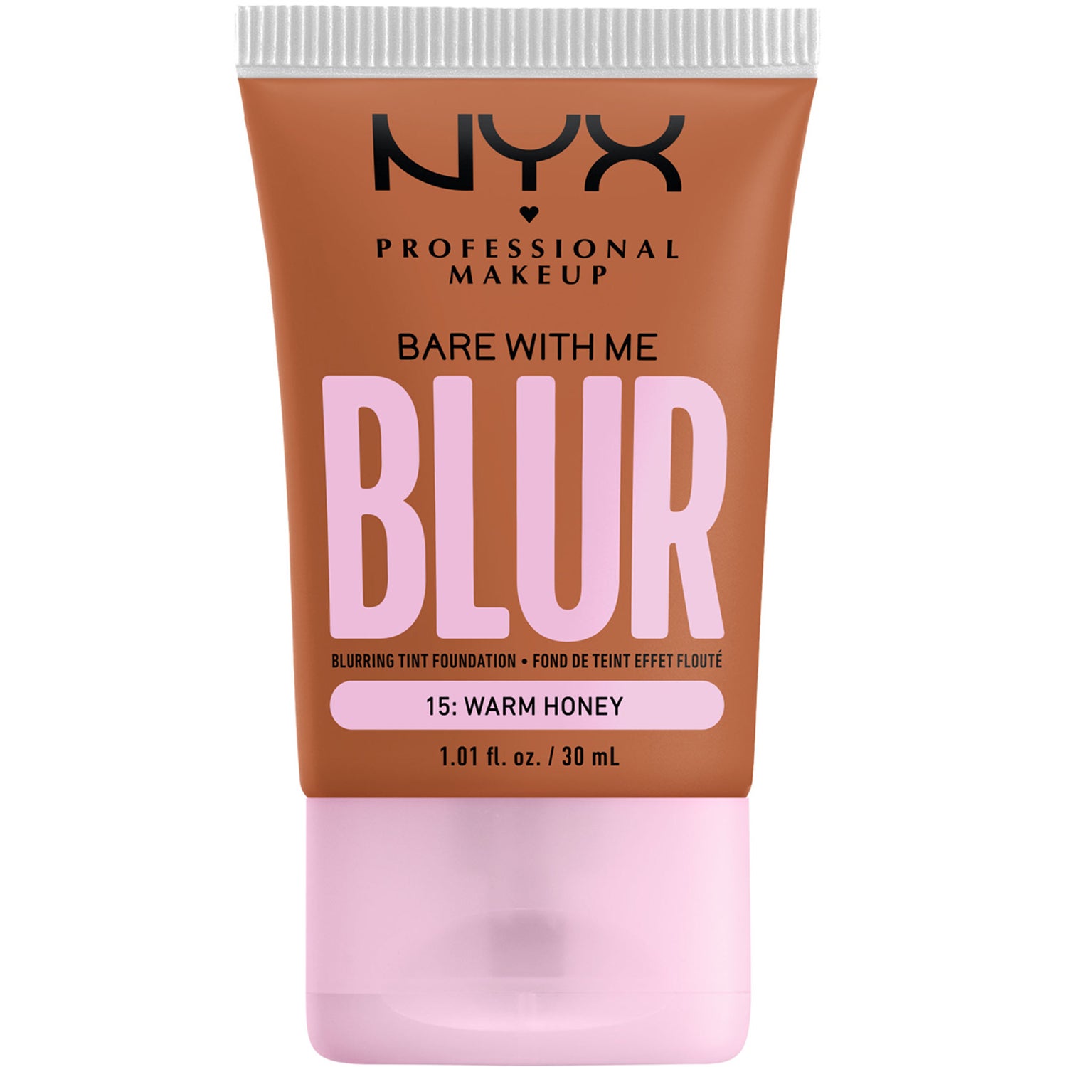 NYX Professional Makeup Bare With Me Blur Tint Foundation 15 Warm Honey - 30 ml