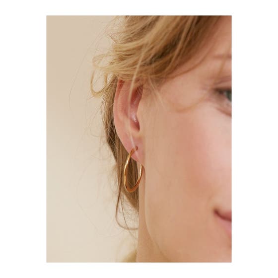 Hoops Steel Medium Ear