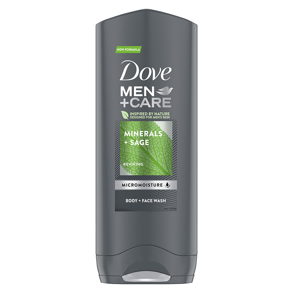 Men+Care Mineral & Sage Shower Gel, 250 ml Dove Bad- & Duschcreme