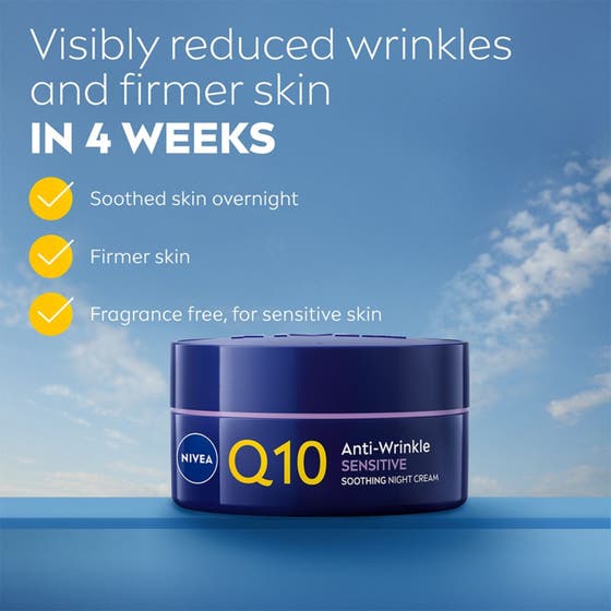 Q10 Anti-Wrinkle Sensitive Soothing Night Cream