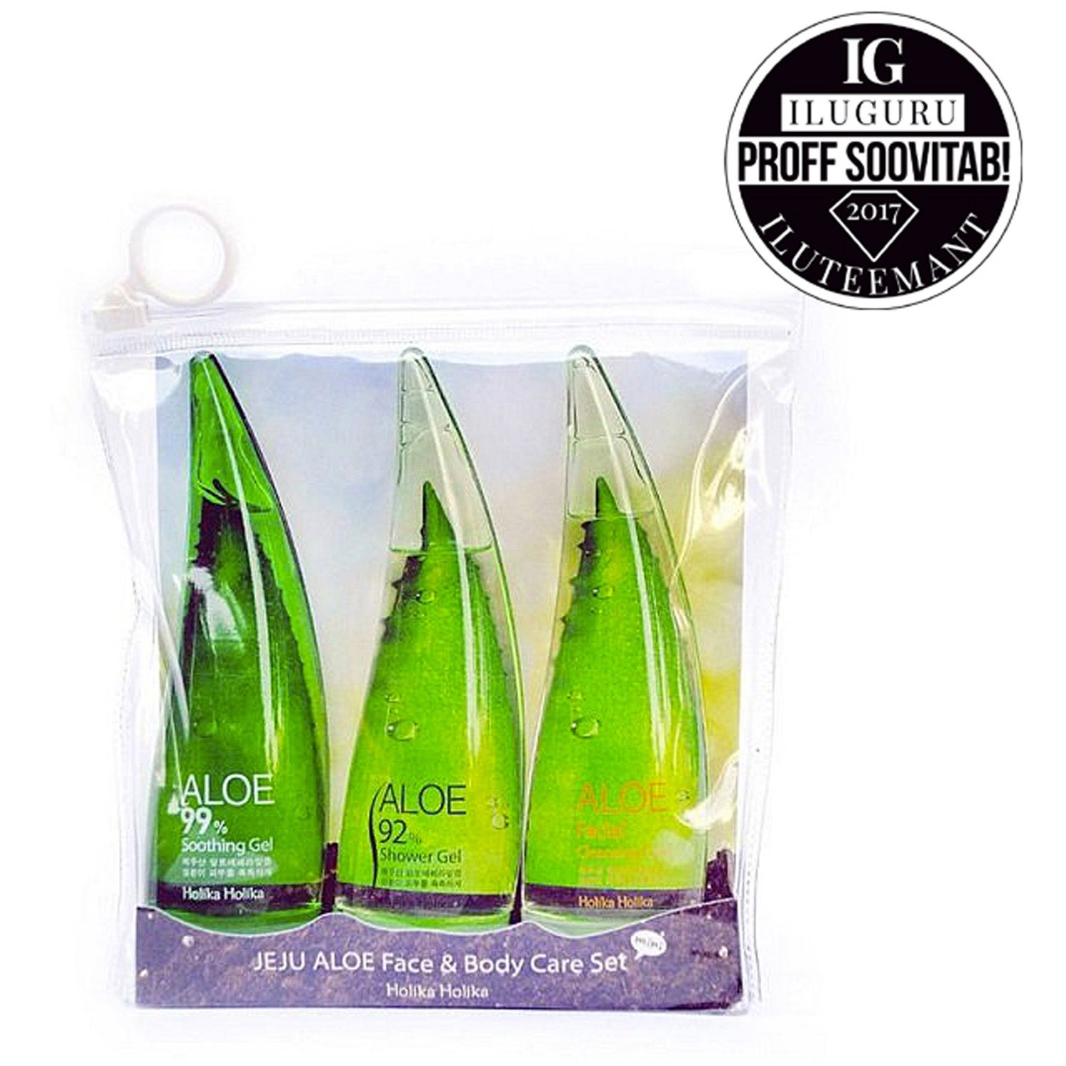 Holika Holika Holika Holika Jeju Aloe Face And Bodycare Set 165 ml parfym