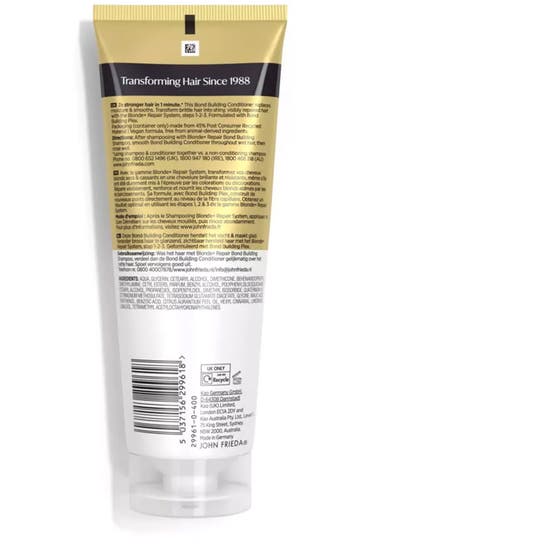 Blonde+ Repair System Bond Building Conditioner