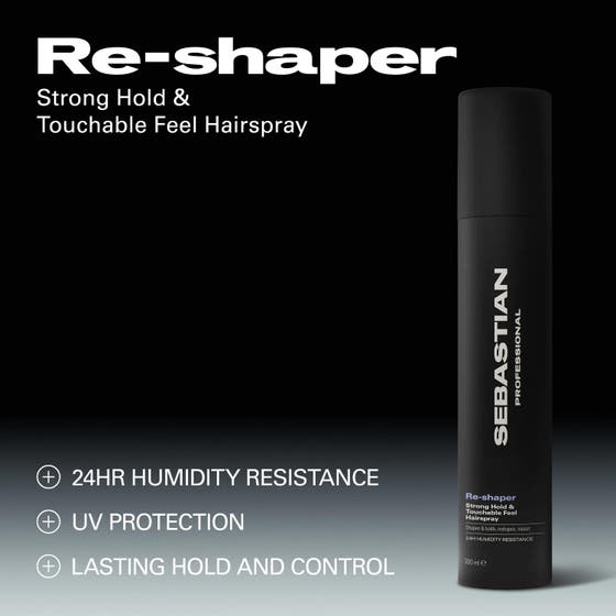 Reshaper Strong Hold & Touchable Feel Hairspray