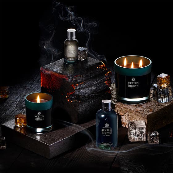 Dark Leather Bath & Shower Gel