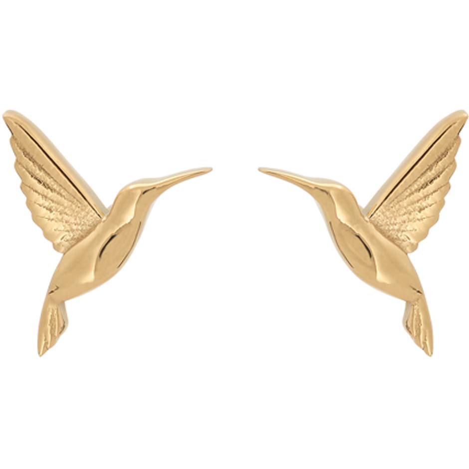 HummingBird Studs Gold