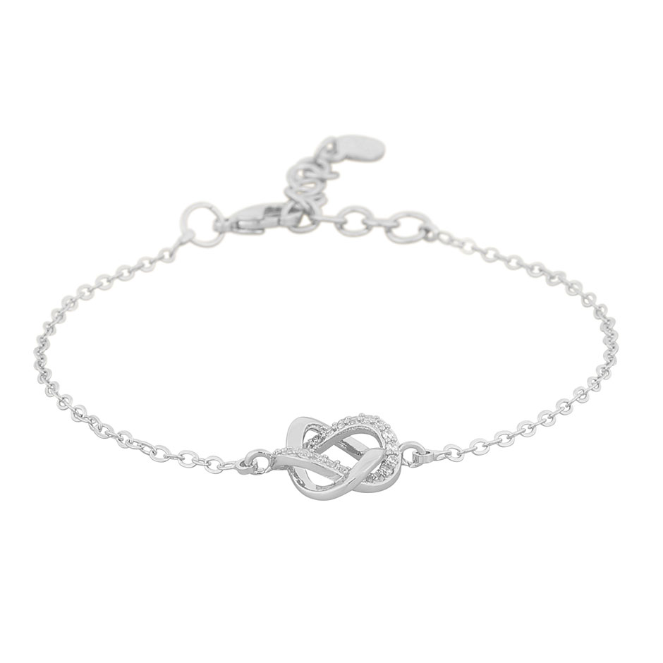 Bree chain brace silver/clear