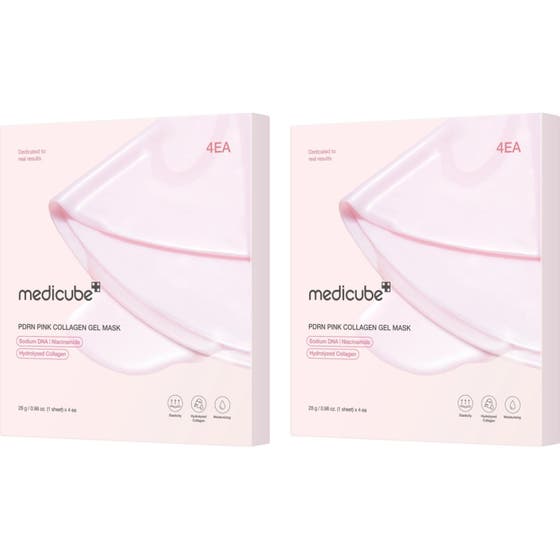Pink Collagen Gel Mask Duo