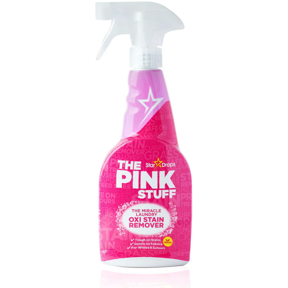 The Pink Stuff Miracle Laundry Oxi Stain Remover Spray 500ml, 500 ml The Pink Stuff Tvättmedel & Sköljmedel