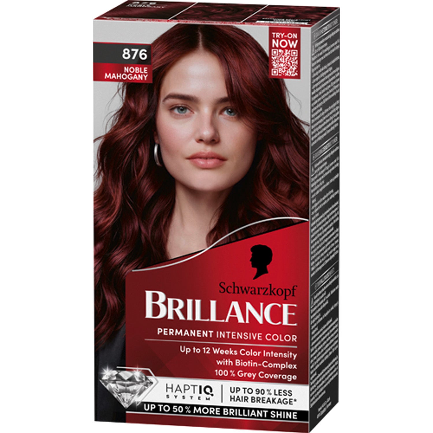 Schwarzkopf Brillance 876 Noble Mahogany - pcs 1