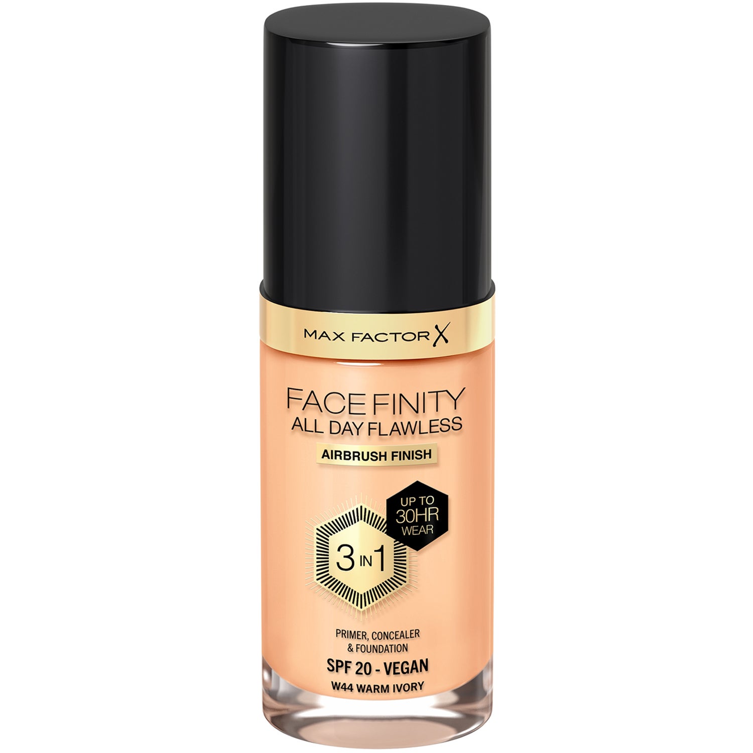 All Day Flawless 3in1 Foundation, 30 ml Max Factor Foundation