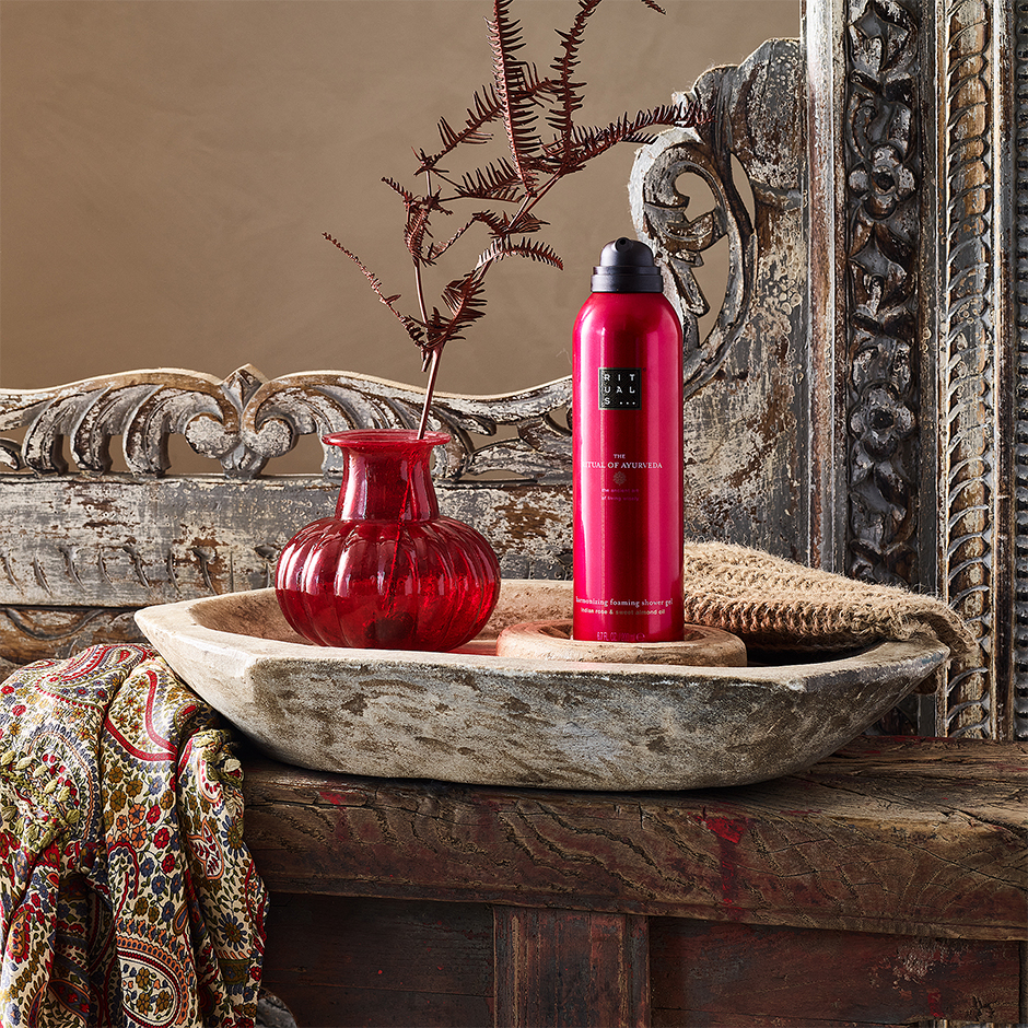 The Ritual of Ayurveda Foaming Shower Gel
