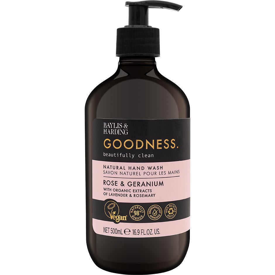 Baylis Harding Goodness Rose Geranium Hand Wash 500 ml