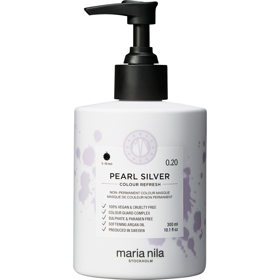 Maria Nila Colour Care Colour Refresh, 0,20 Pearl Silver,  300ml Maria Nila Hårinpackning