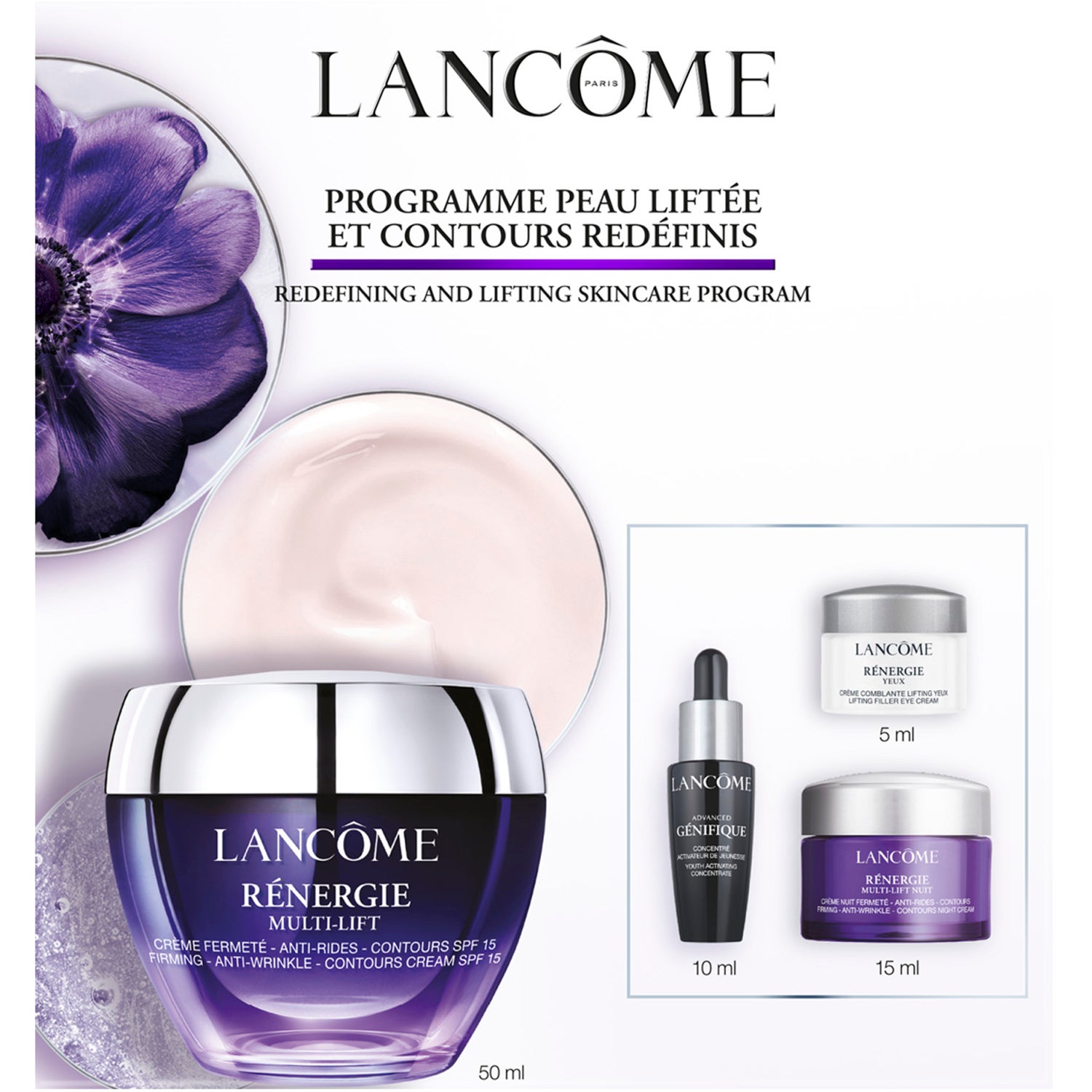 Lancôme Rénergie Multi-Lift Cream Routine Set
