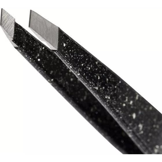 Slant Tweezer Sparkling Black Anniversary