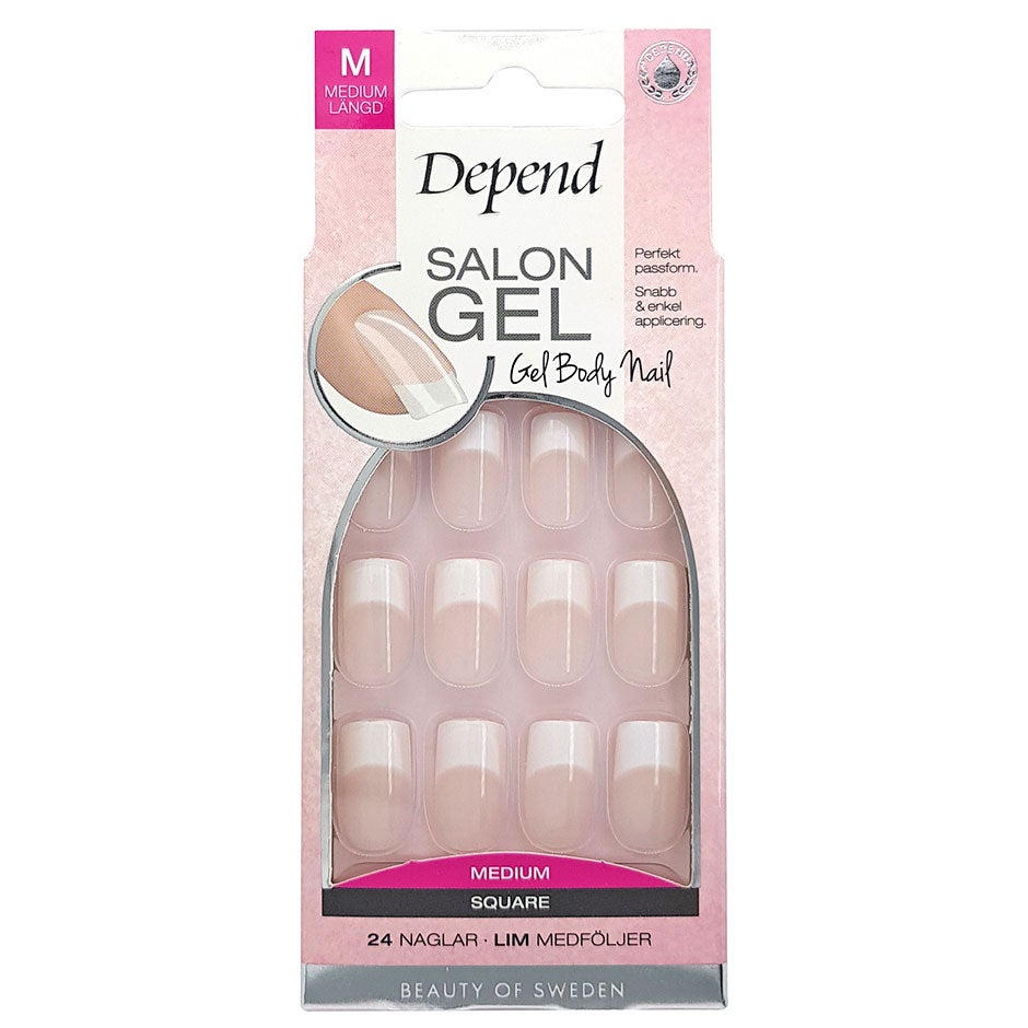 Depend Salon Gel Nude Square Medium