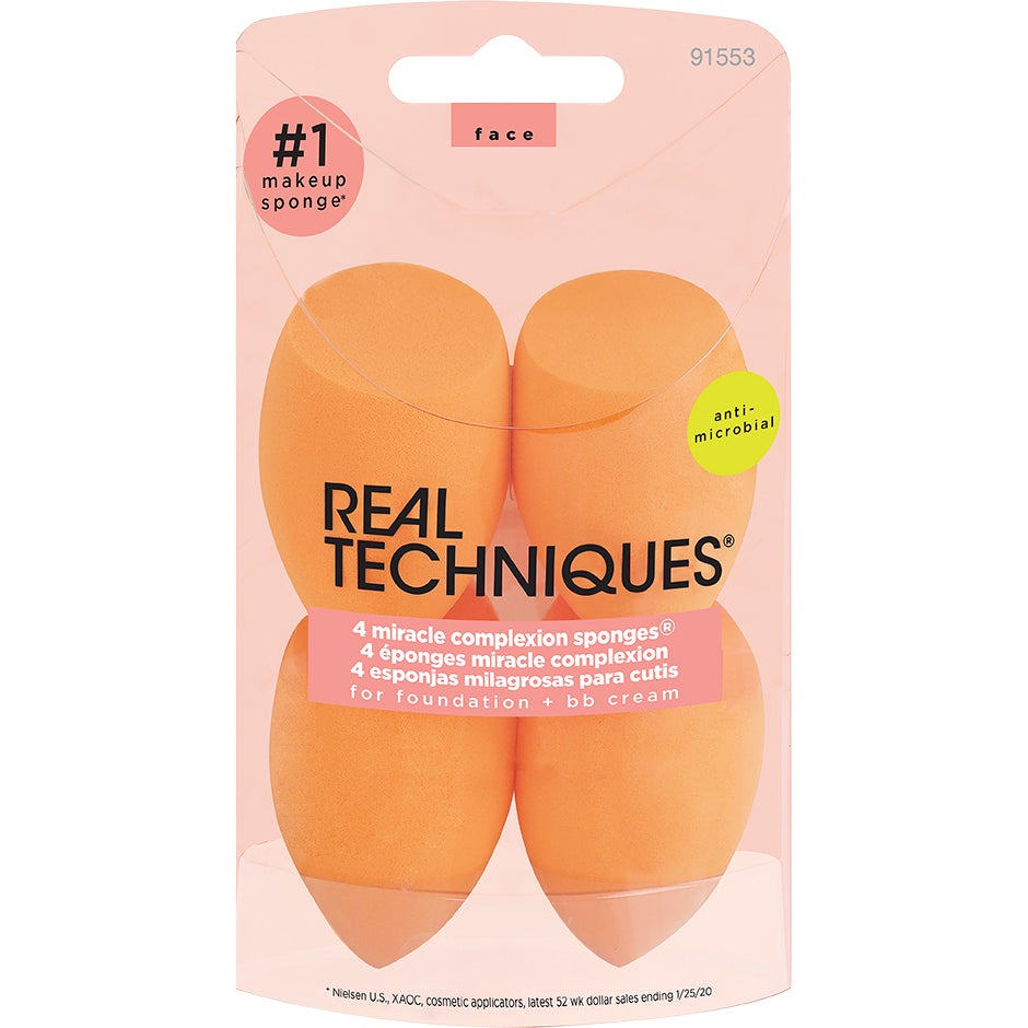 Real Techniques Miracle Complexion Sponges 4 Pcs
