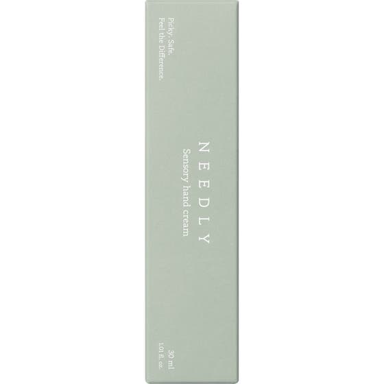 NEEDLY Sensory Hand Cream Rainy Garden 30 ml återfuktande handkräm i en stilren ljusgrön ytterförpackning