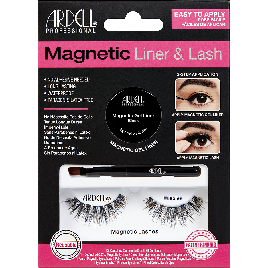 Magnetic Lash & Liner Kit Wispies, Ardell Lösögonfransar