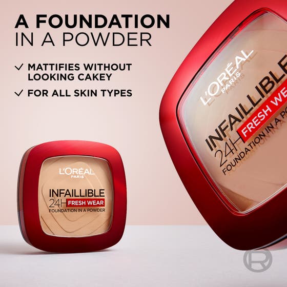 Infaillible 24H Fresh Wear Foundation in a Powder