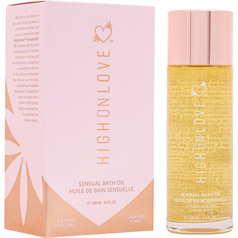 Bath Oil Lavender Honeybee, 100 ml HighOnLove Badolja