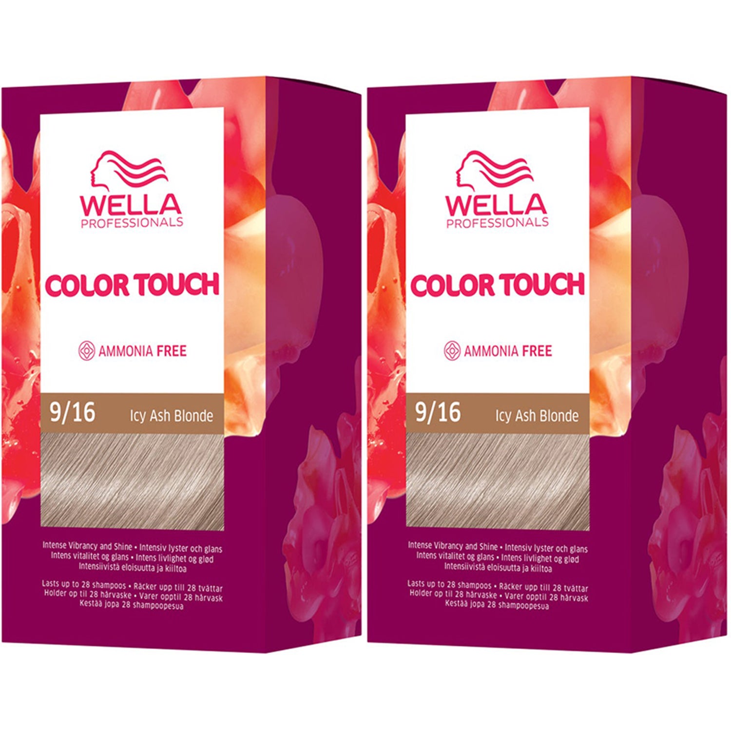 Wella Professionals Duo Color Touch Pure Naturals Icy Ash Blonde 9/16