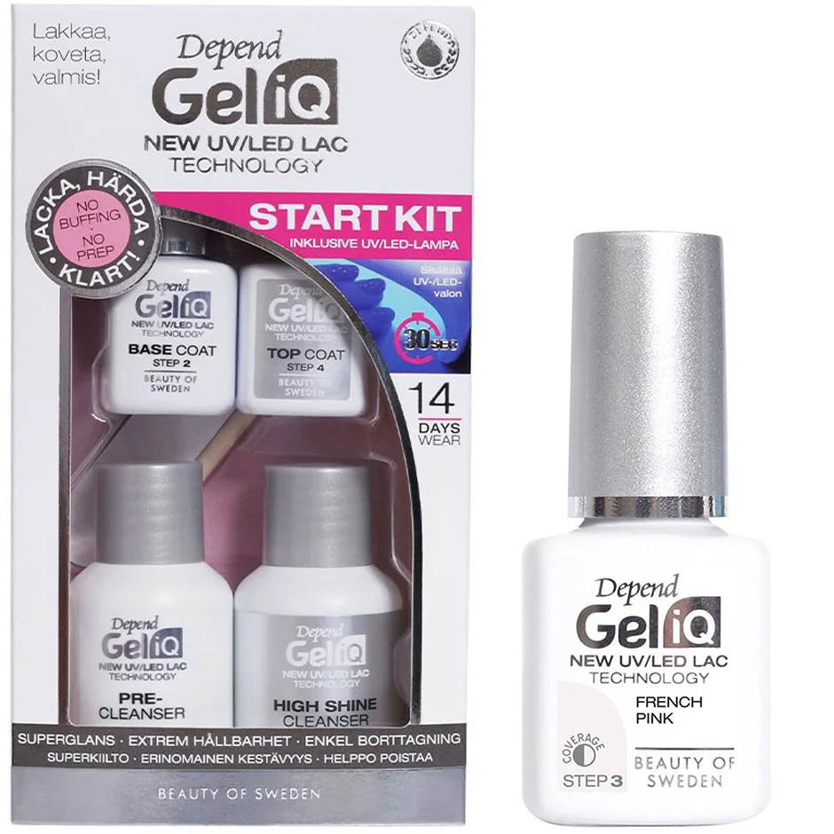 Depend Gel iQ Kit Start Kit French Pink