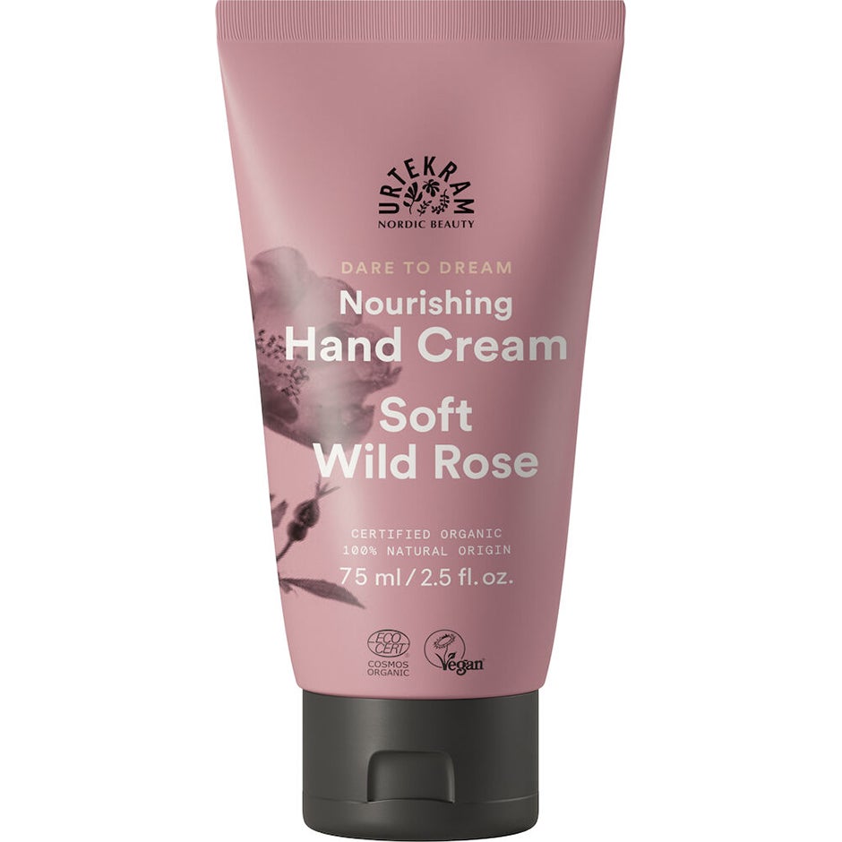 Urtekram Hand Cream Soft Wild Rose - 75 ml