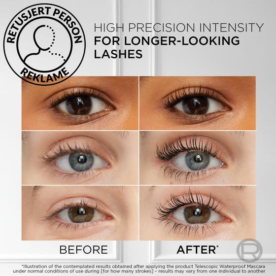 Telescopic Waterproof Mascara Duo