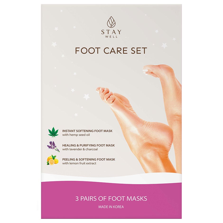 Stay Well Foot masks (3 masks) 3pcs - pcs 3