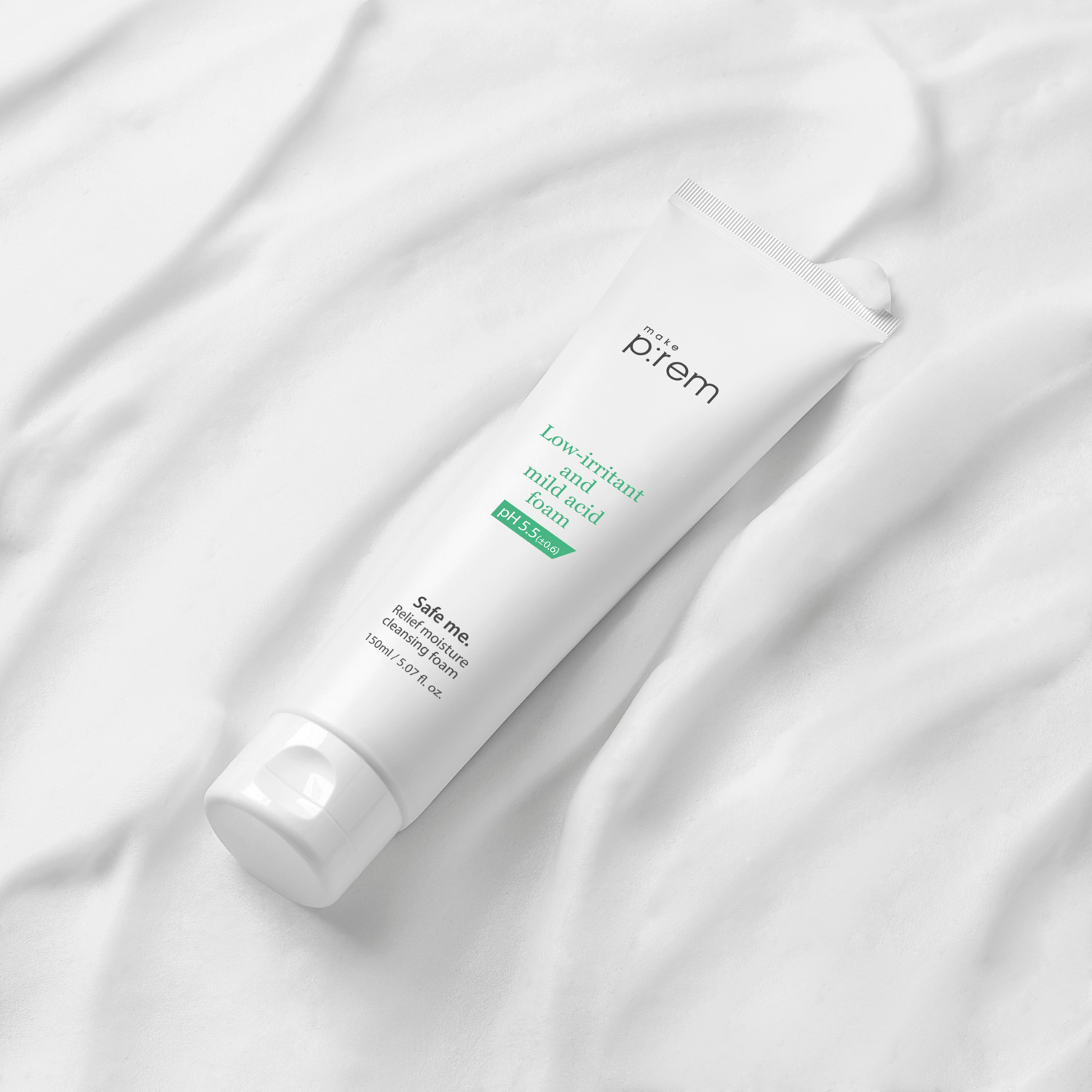 Safe Me. Relief Moisture Cleansing Foam