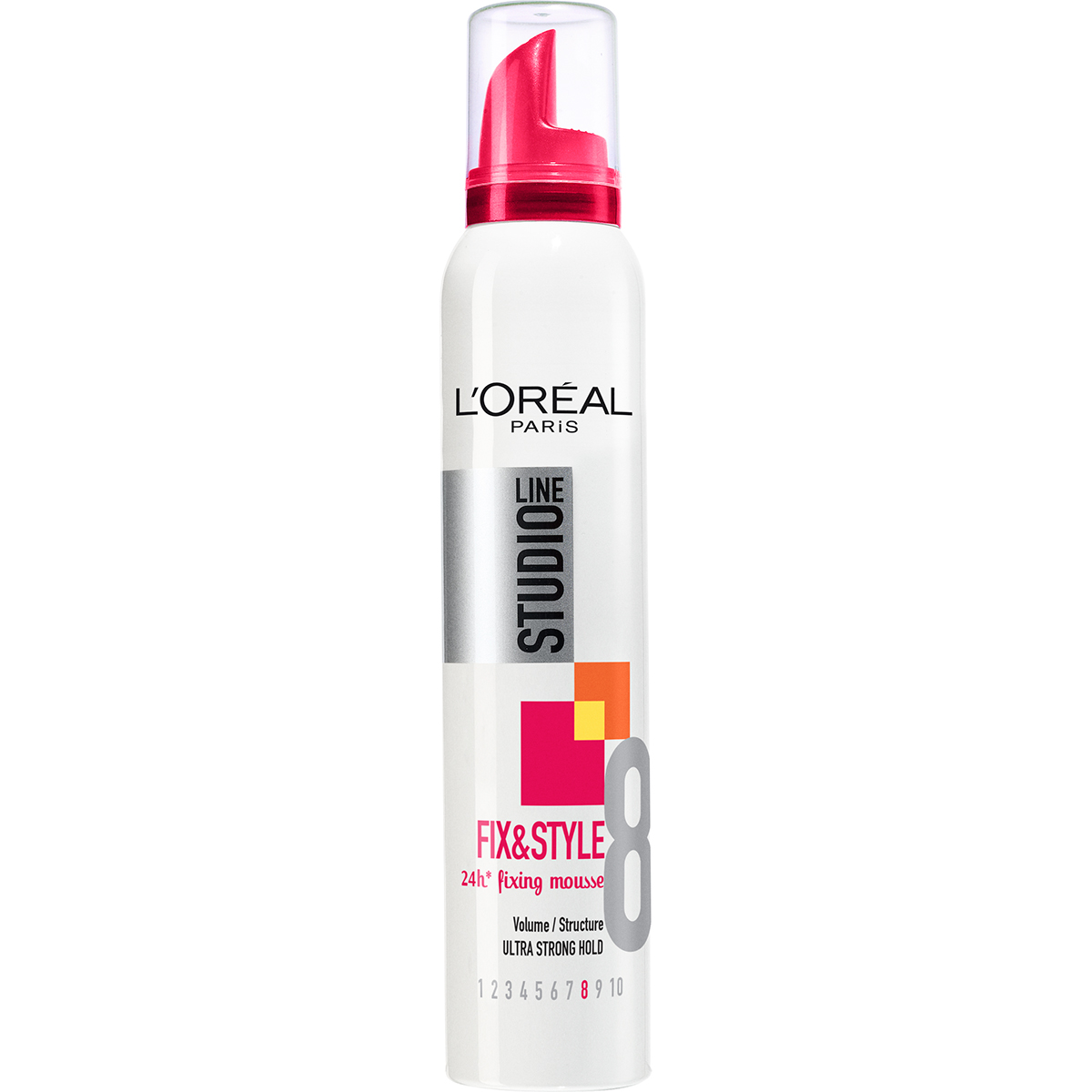 Studio Line Fix & Style Fixing Mousse Ultra Strong, 200 ml L'Oréal Paris Stylingprodukter