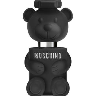 Moschino Toy Boy 2 Eau de Parfum 50 ml parfym herr i matt svart glasflaska formad som en nallebjörn med silverdetaljer