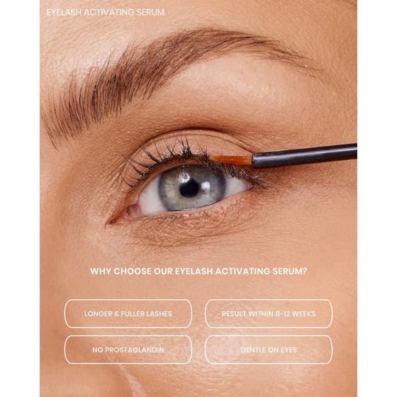 PowerLash Growth Serum Brown, Eyelash Growth Serum & Eyelash Curler