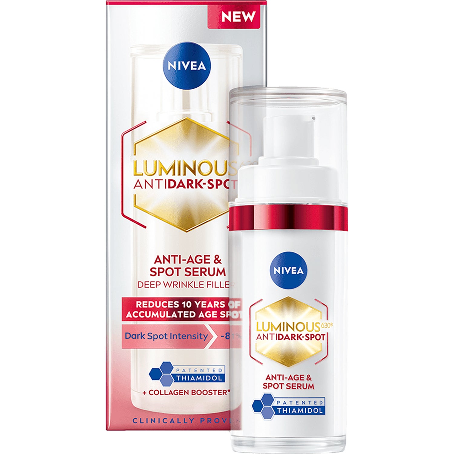 NIVEA LUMINOUS 630 Anti-Age & Dark-Spot Serum 30 ml
