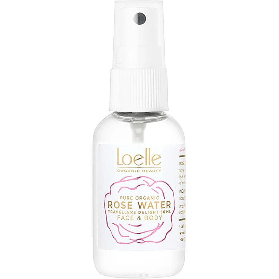 Rose Water, 50 ml Loelle Ansiktsmist