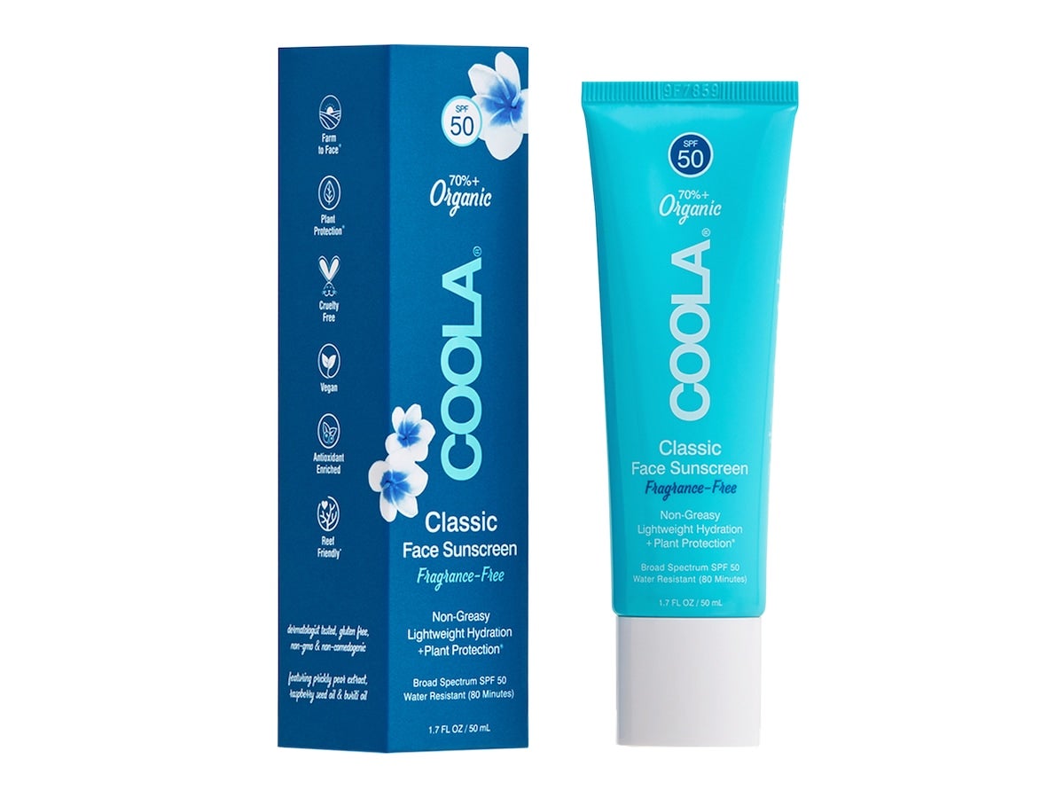 COOLA Classic Face SPF50 Fragrance Free