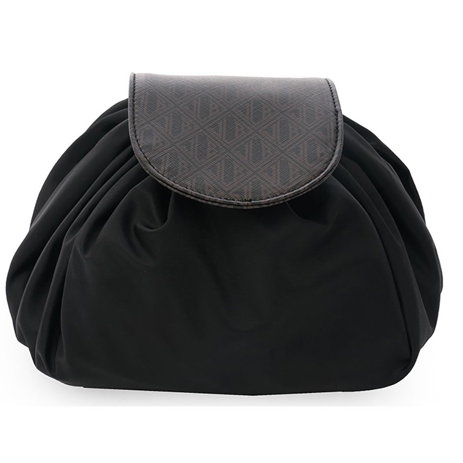JLB Round Drawstring Bag M Black-White,  Ceannis Necessär
