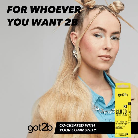 Glued 4 Brows & Edges