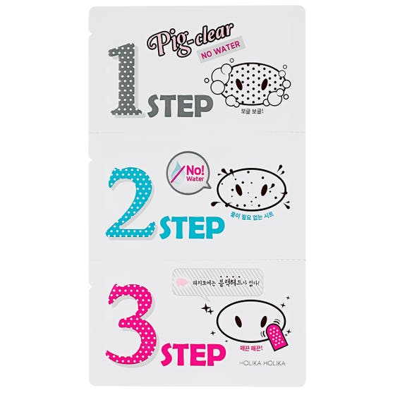 Pig Clear Blackhead 3-Step Kit (No Water)