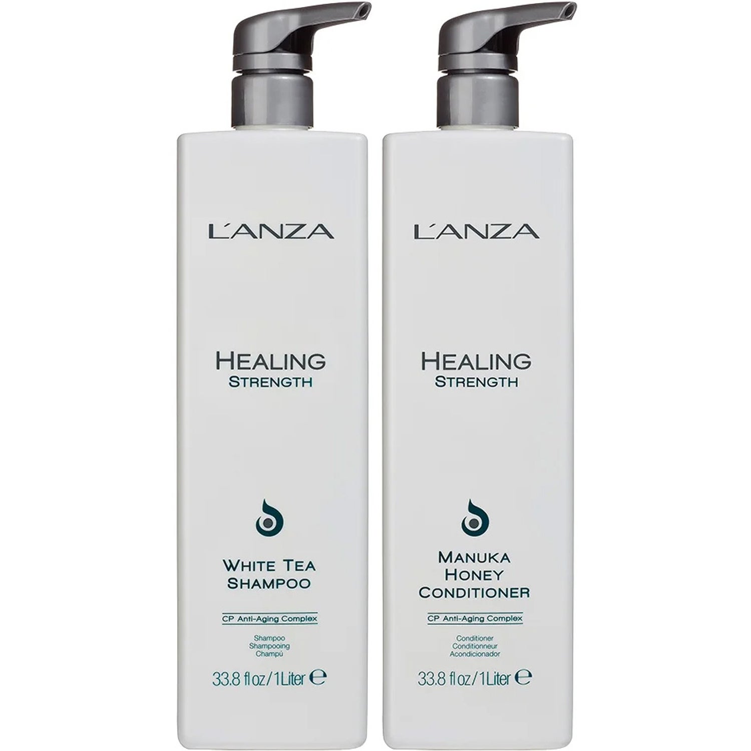 L'ANZA Healing Strength Duo Shampoo & Conditioner 1000 ml
