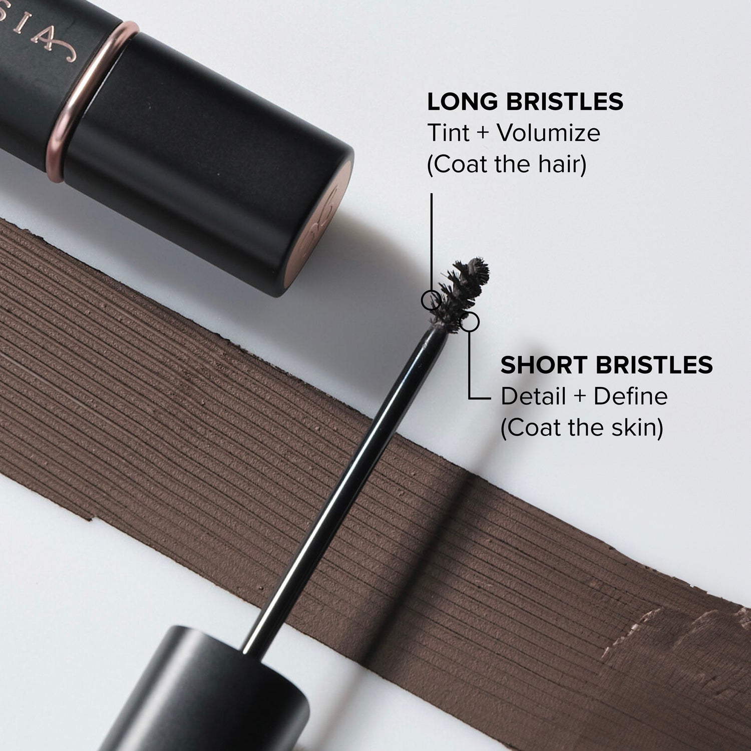 Anastasia Beverly Hills Deluxe Mini Volumizing Tinted Brow Gel Ebony 2,1 ml
