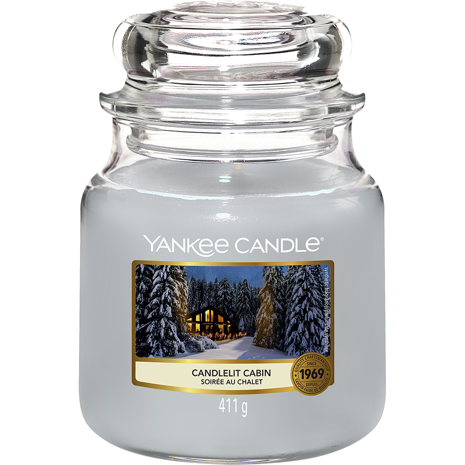 Candleit Cabin, 411 g Yankee Candle Doftljus