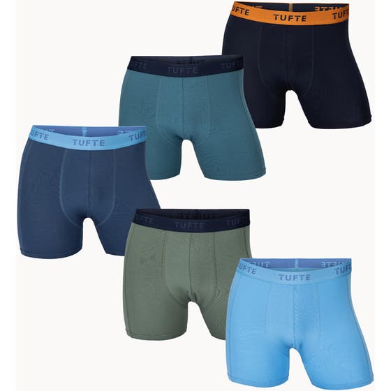 Mens SoftBoost Boxer Briefs 5-pk Assorted Colors