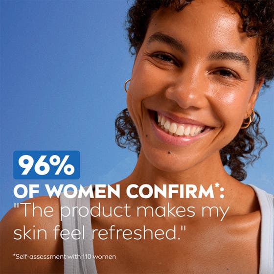 NIVEA Refreshing Cleansing Wipes 25 st ansiktsservetter 3-i-1 binder fukt med Provitamin B5 och Hydramine.
