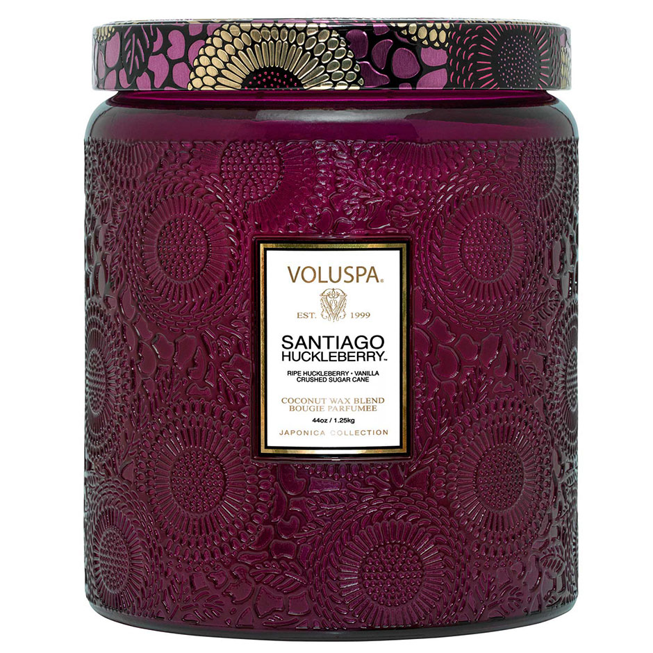 Luxe Jar Candle Santiago Huckleberry, 1250 g Voluspa Doftljus